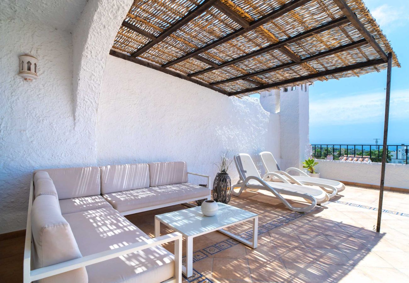 Rijhuis in Nerja - Capistrano Village Pueblo 15 by Casasol