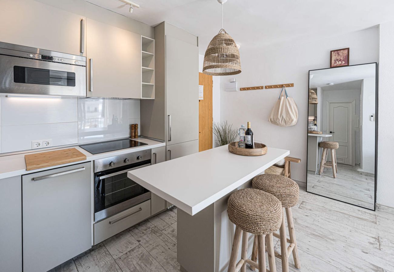 Amerikaanse keukenbar in Acapulco Playa 302.