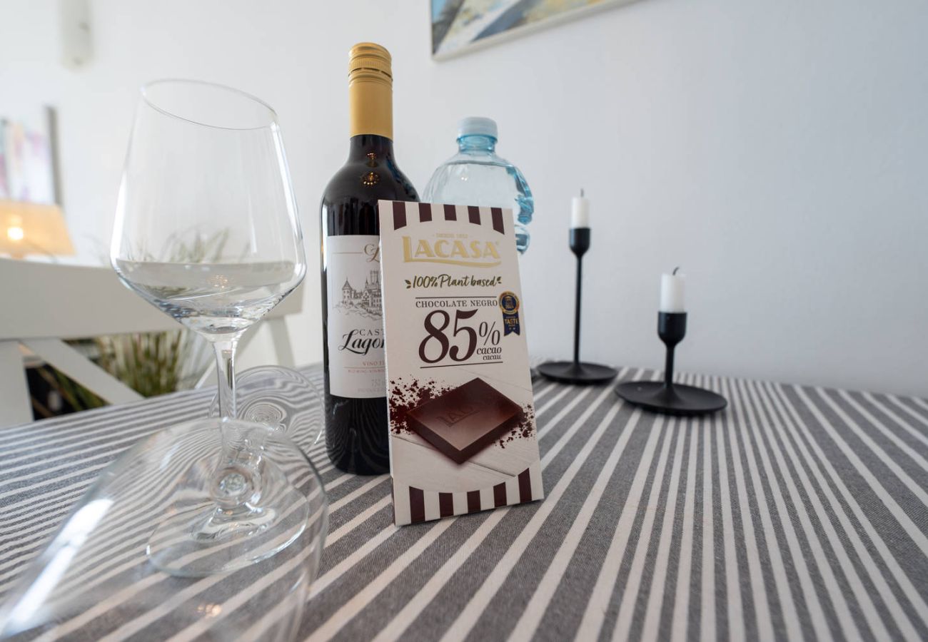 Welkomstdetail in vakantieverblijf