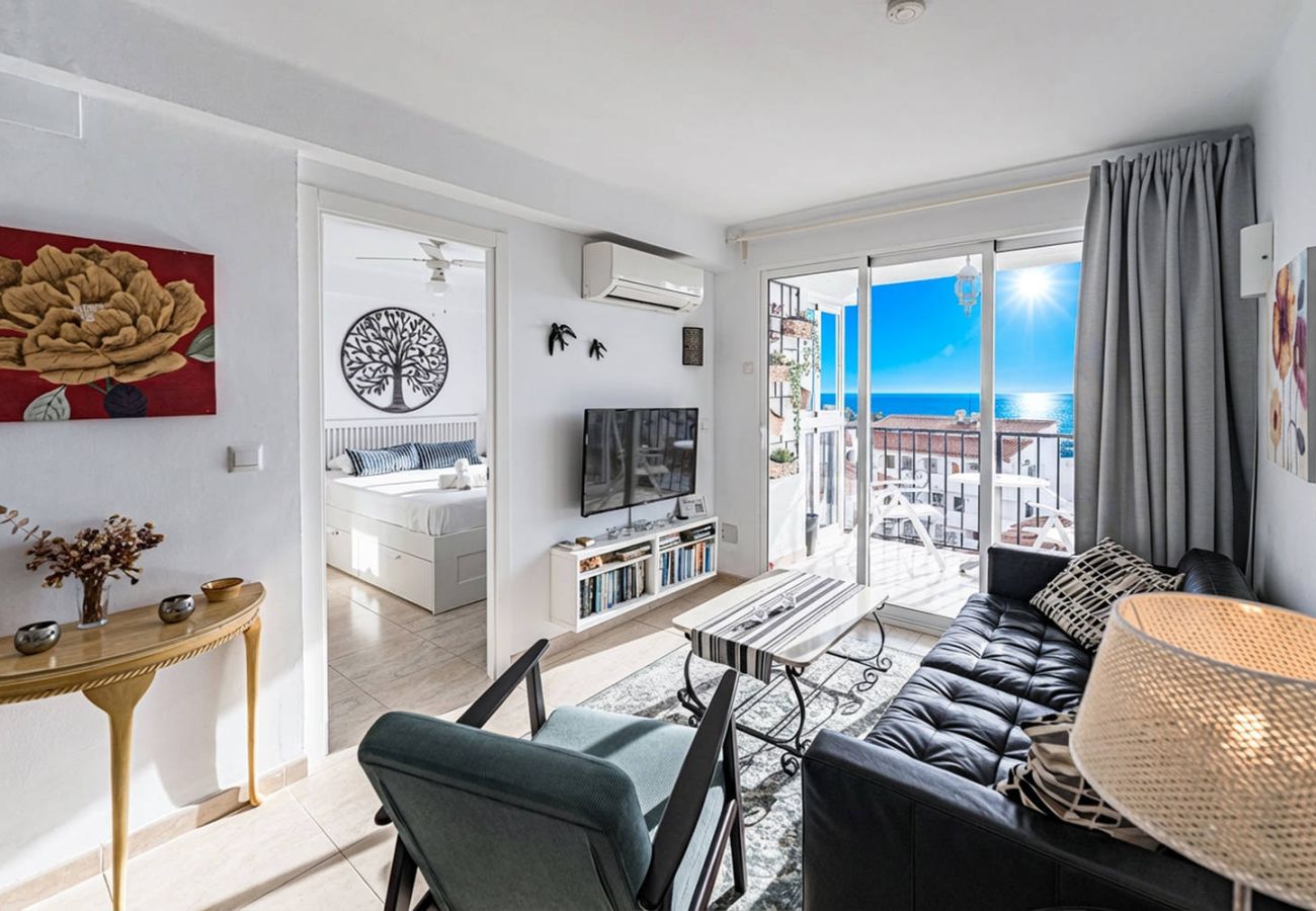 Vakantieappartement Miami 5 met gemeenschappelijk zwembad in Nerja