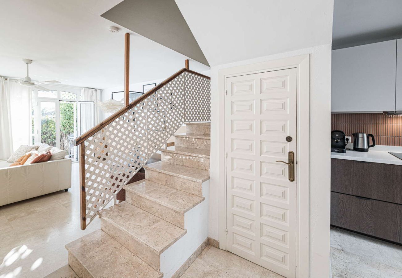 Appartement in Nerja - Casa Lena Verano Azul Nerja: Familie Duplex met Zeezicht