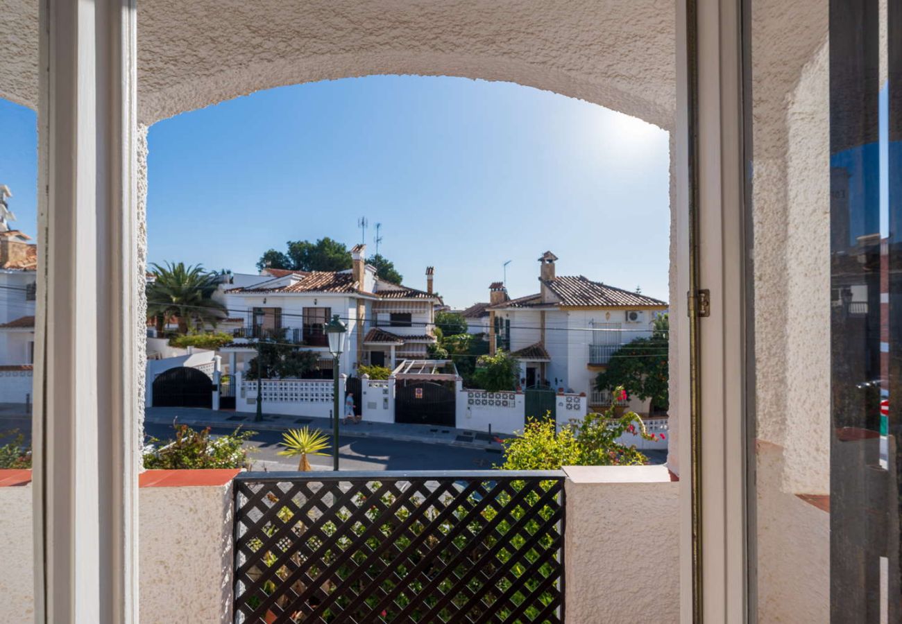 Appartement in Nerja - Casa Lena Verano Azul Nerja: Familie Duplex met Zeezicht