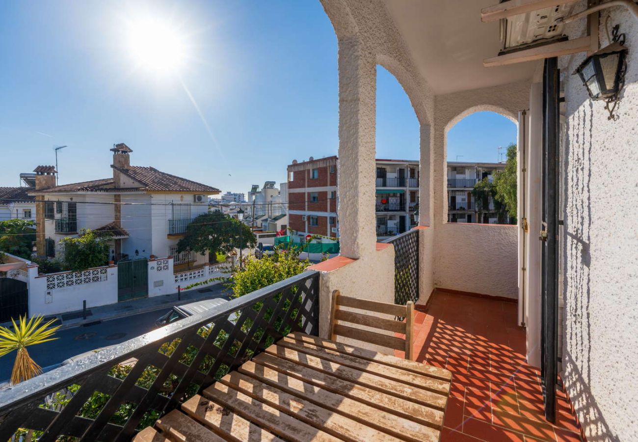 Appartement in Nerja - Casa Lena Verano Azul Nerja: Familie Duplex met Zeezicht