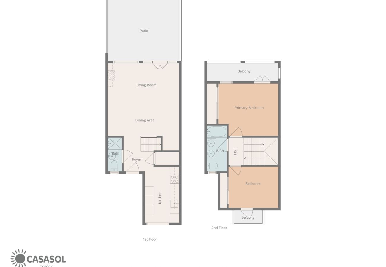 Appartement in Nerja - Casa Lena Verano Azul Nerja: Familie Duplex met Zeezicht