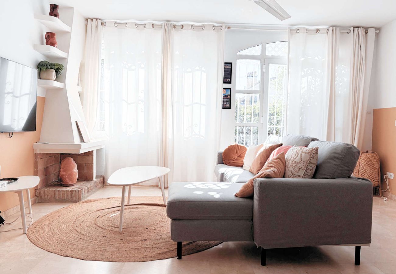 Appartement in Nerja - Casa Lena Verano Azul Nerja: Familie Duplex met Zeezicht