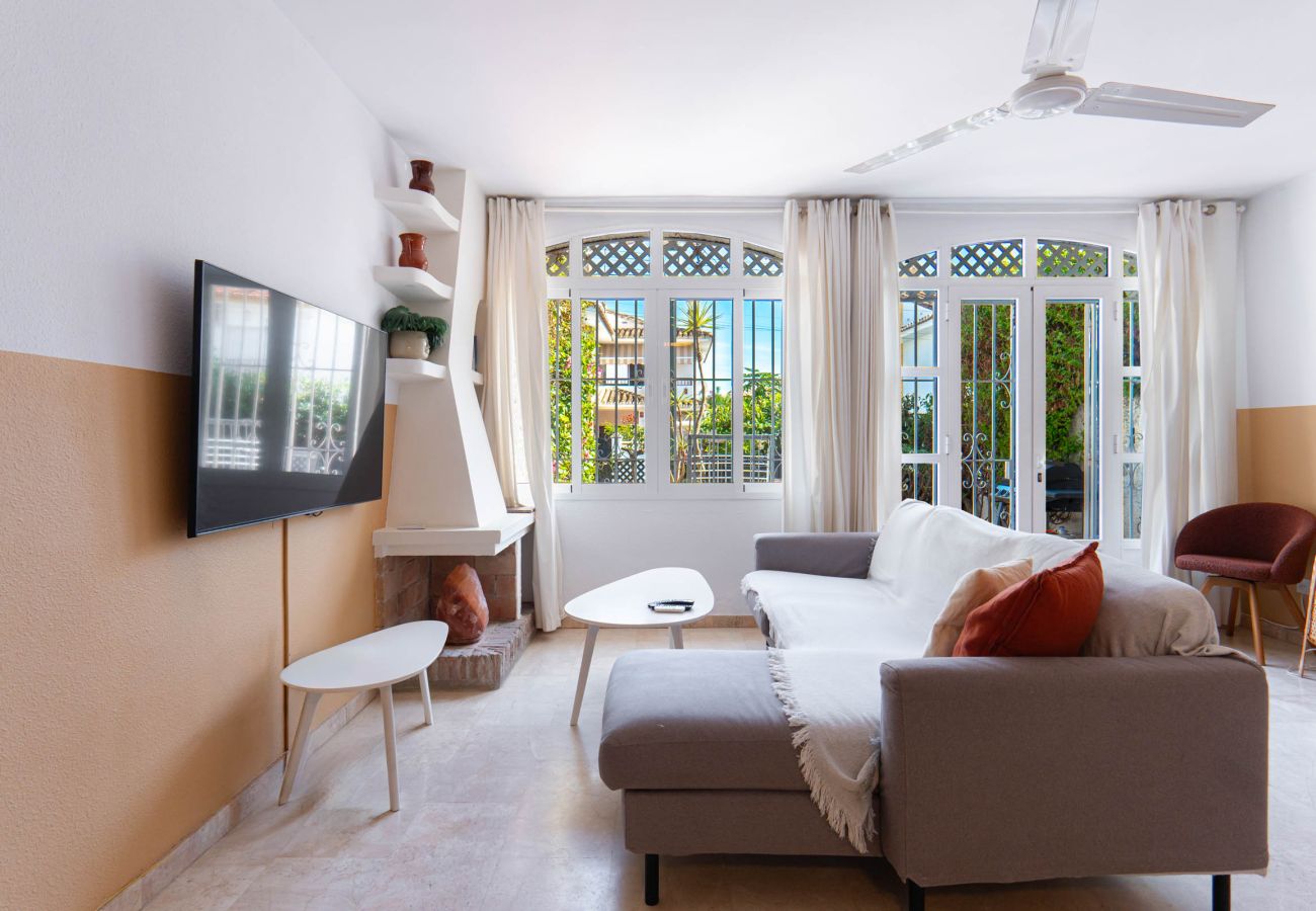 Appartement in Nerja - Casa Lena Verano Azul Nerja: Familie Duplex met Zeezicht