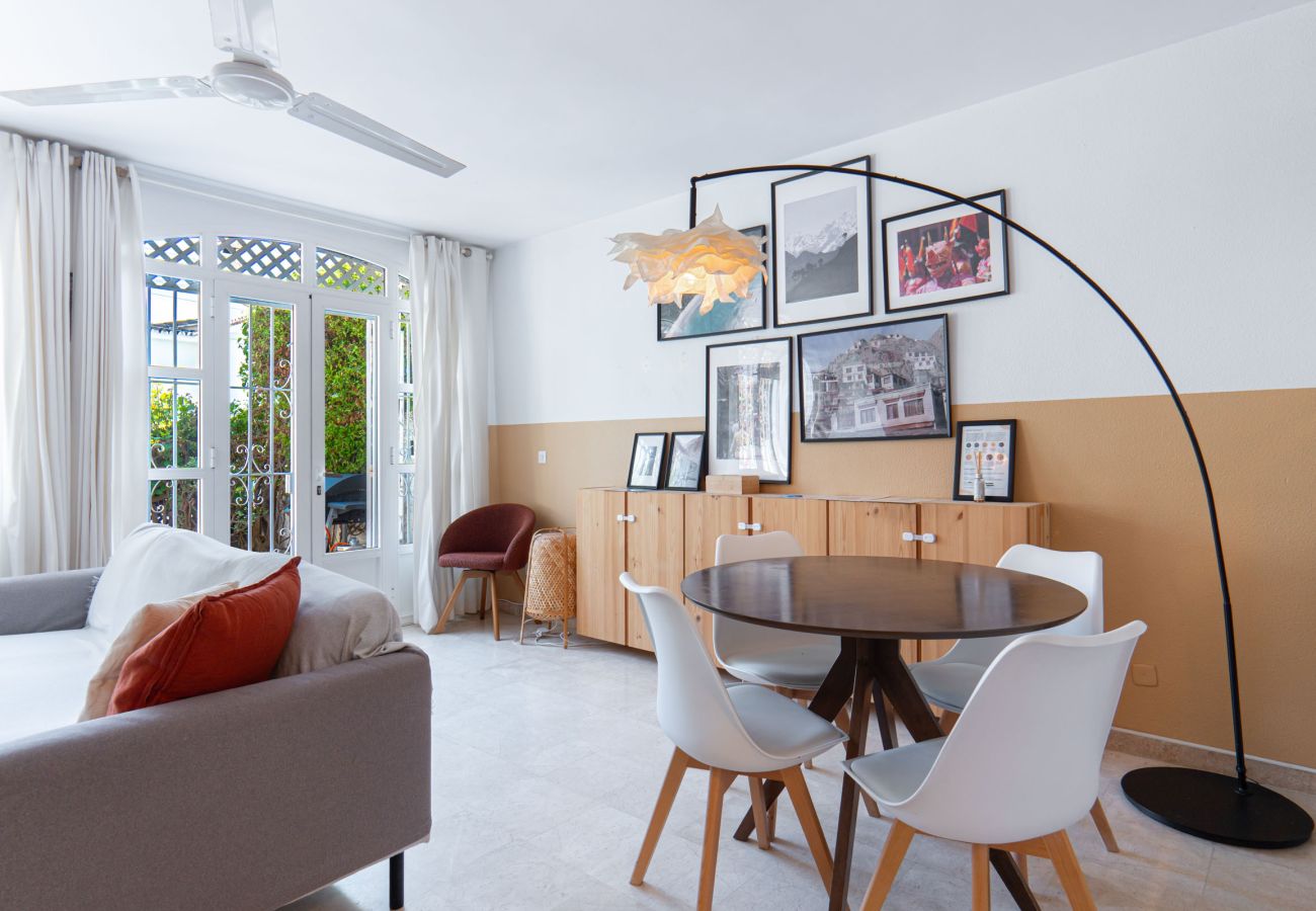 Appartement in Nerja - Casa Lena Verano Azul Nerja: Familie Duplex met Zeezicht