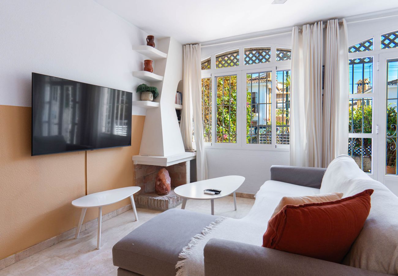 Appartement in Nerja - Casa Lena Verano Azul Nerja: Familie Duplex met Zeezicht