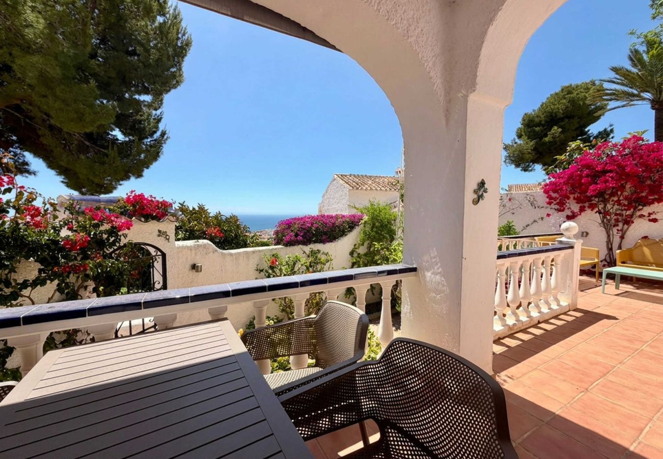 Appartement in Nerja - Casa Tranquila: Appartement met zeezicht in San Juan de Capistrano, Nerja