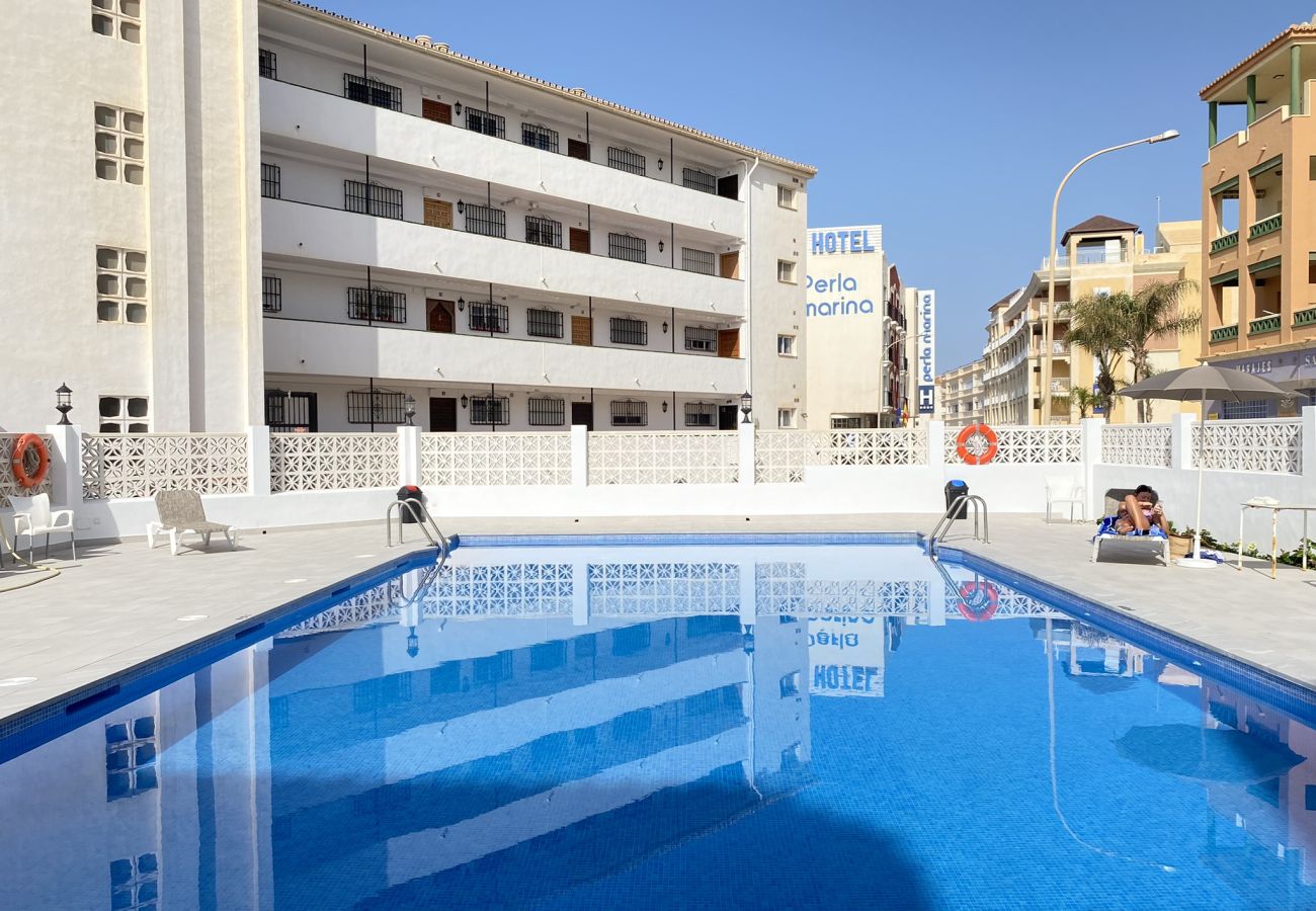 Appartement in Nerja - Appartement Arce I 26 in Playa Torrecilla Nerja met Zeezicht