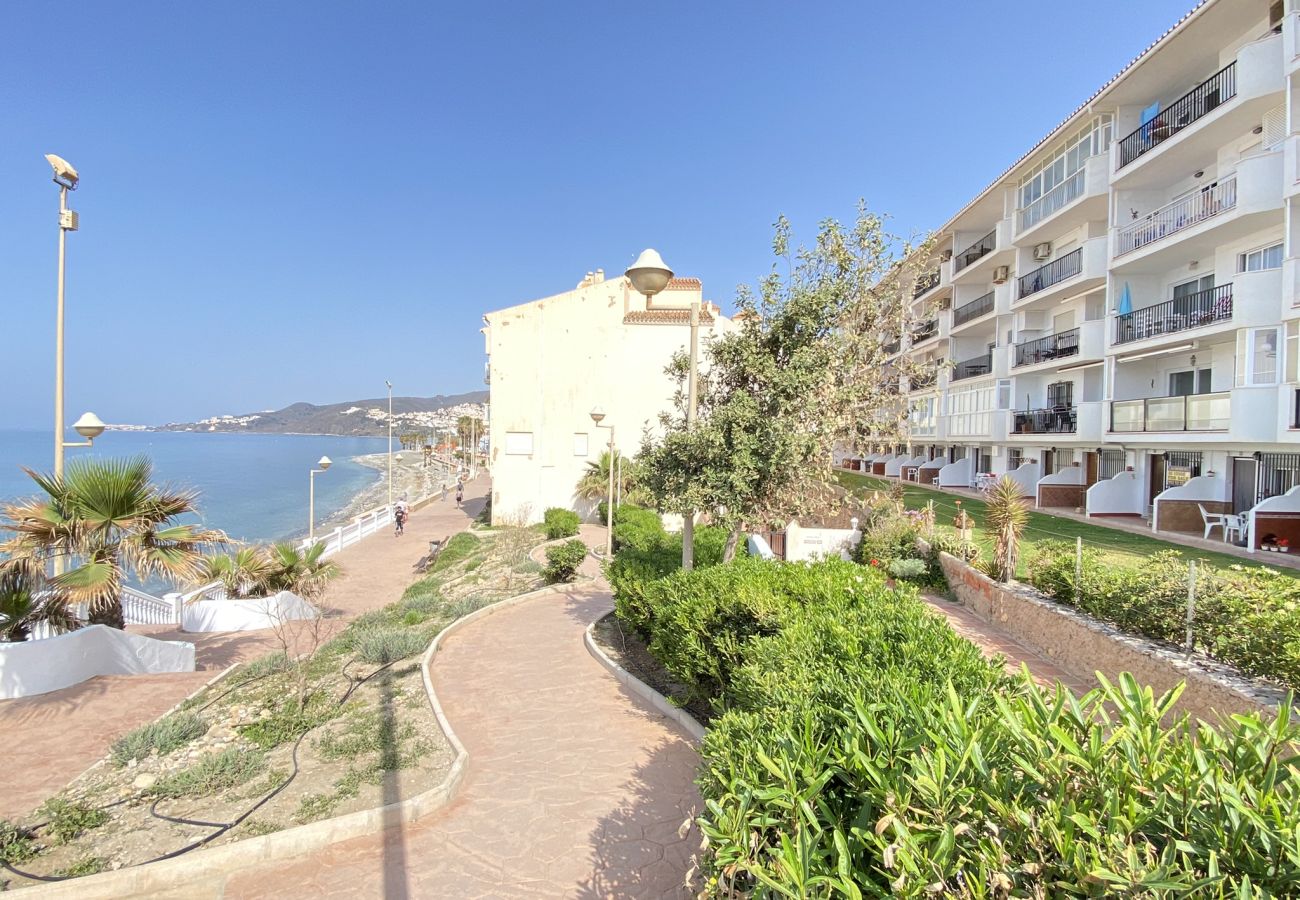 Appartement in Nerja - Appartement Arce I 26 in Playa Torrecilla Nerja met Zeezicht