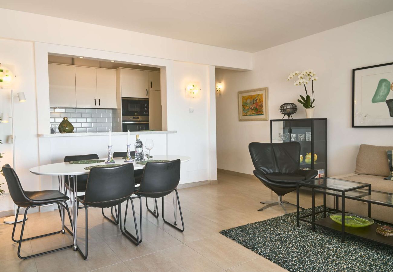 Rijhuis in Nerja - Casablanca 9: Duplex met terrassen op meerdere niveaus, zeezicht en zonsondergang