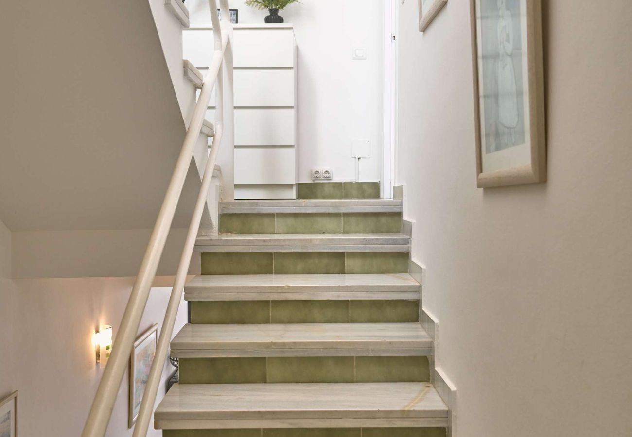 Rijhuis in Nerja - Casablanca 9: Duplex met terrassen op meerdere niveaus, zeezicht en zonsondergang