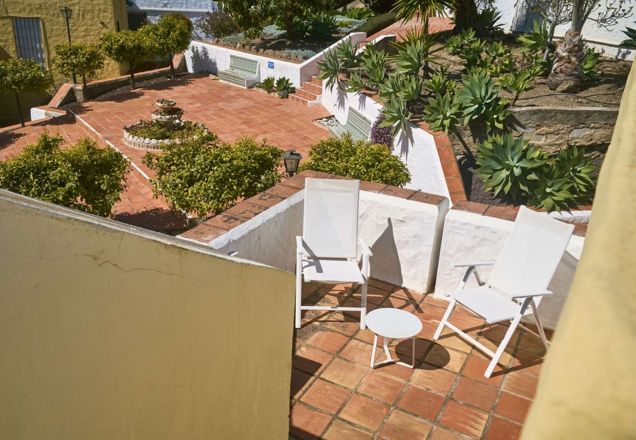 Rijhuis in Nerja - Casablanca 9: Duplex met terrassen op meerdere niveaus, zeezicht en zonsondergang