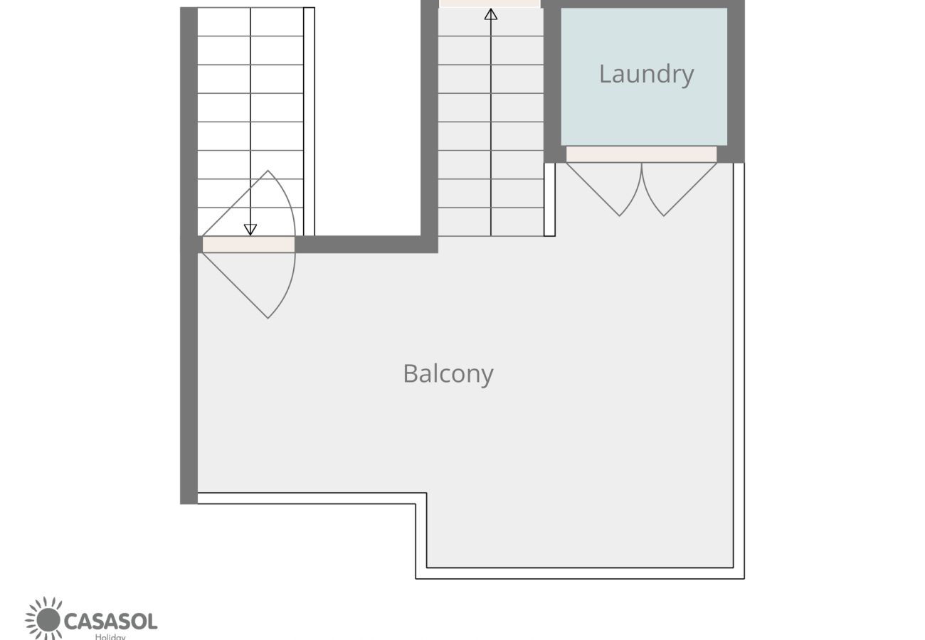 Rijhuis in Nerja - Casablanca 9: Duplex met terrassen op meerdere niveaus, zeezicht en zonsondergang