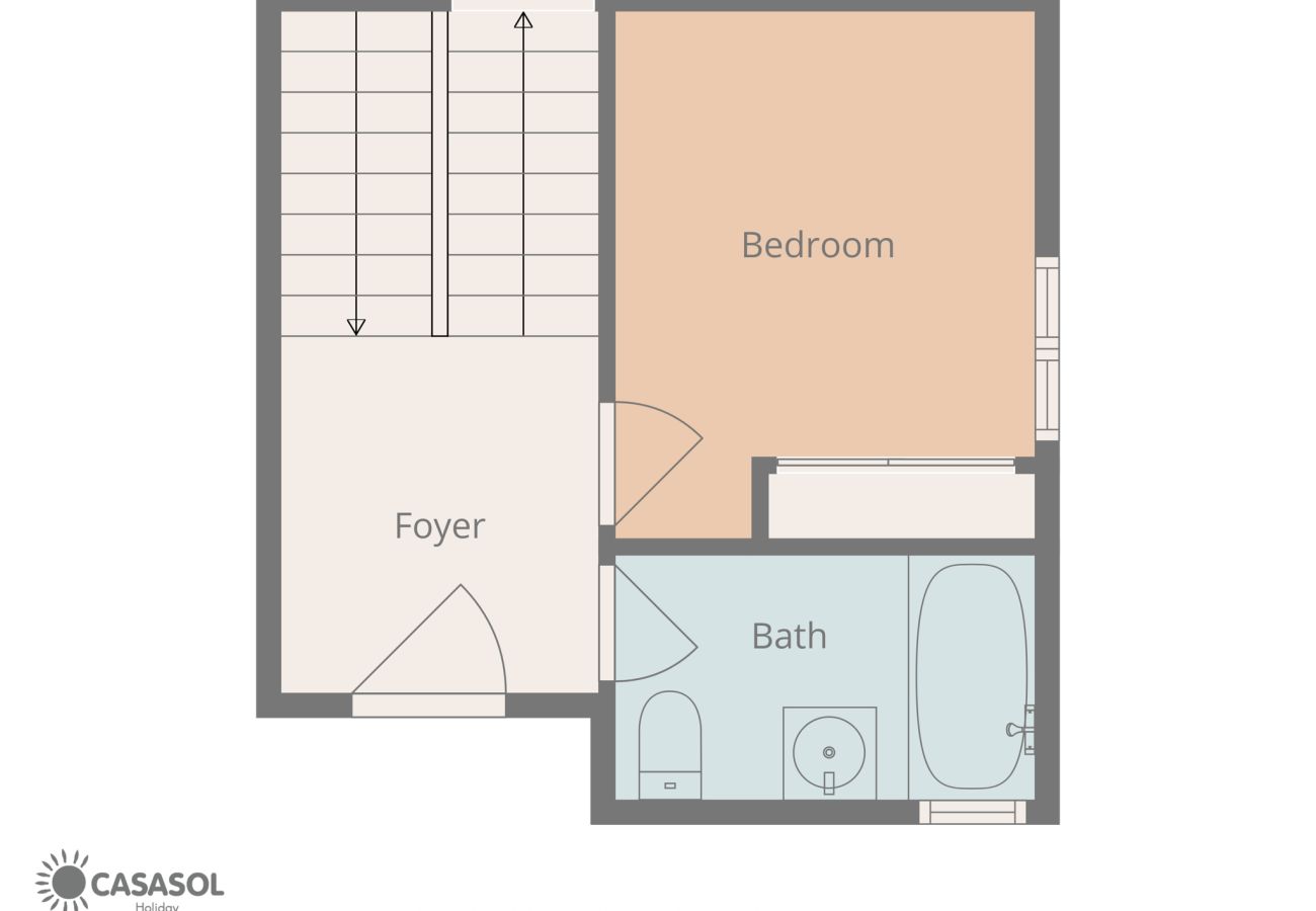Rijhuis in Nerja - Casablanca 9: Duplex met terrassen op meerdere niveaus, zeezicht en zonsondergang