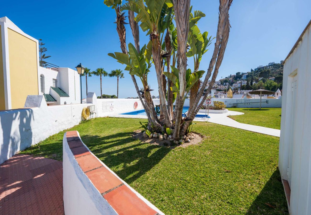 Rijhuis in Nerja - Casablanca 9: Duplex met terrassen op meerdere niveaus, zeezicht en zonsondergang