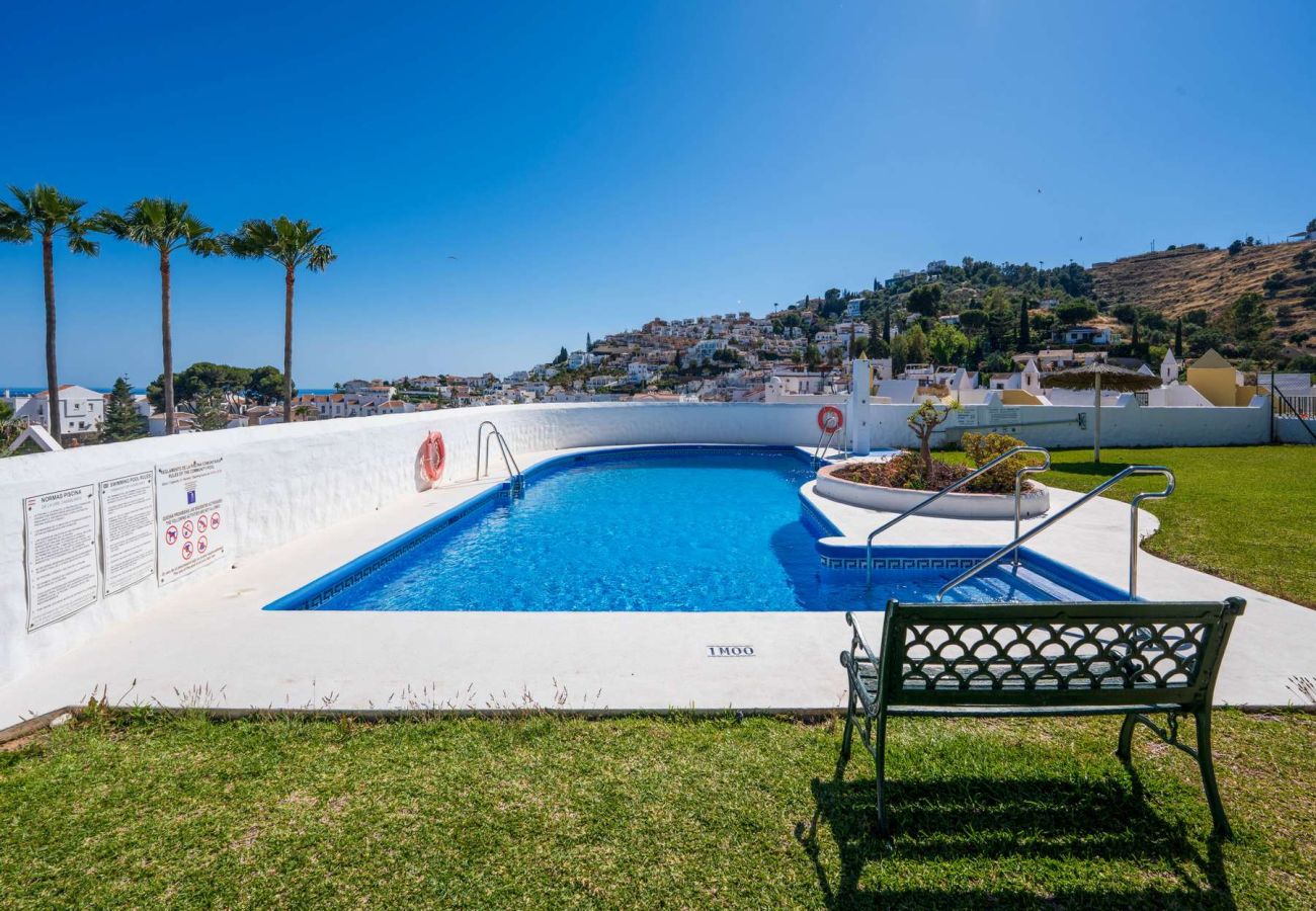 Rijhuis in Nerja - Casablanca 9: Duplex met terrassen op meerdere niveaus, zeezicht en zonsondergang