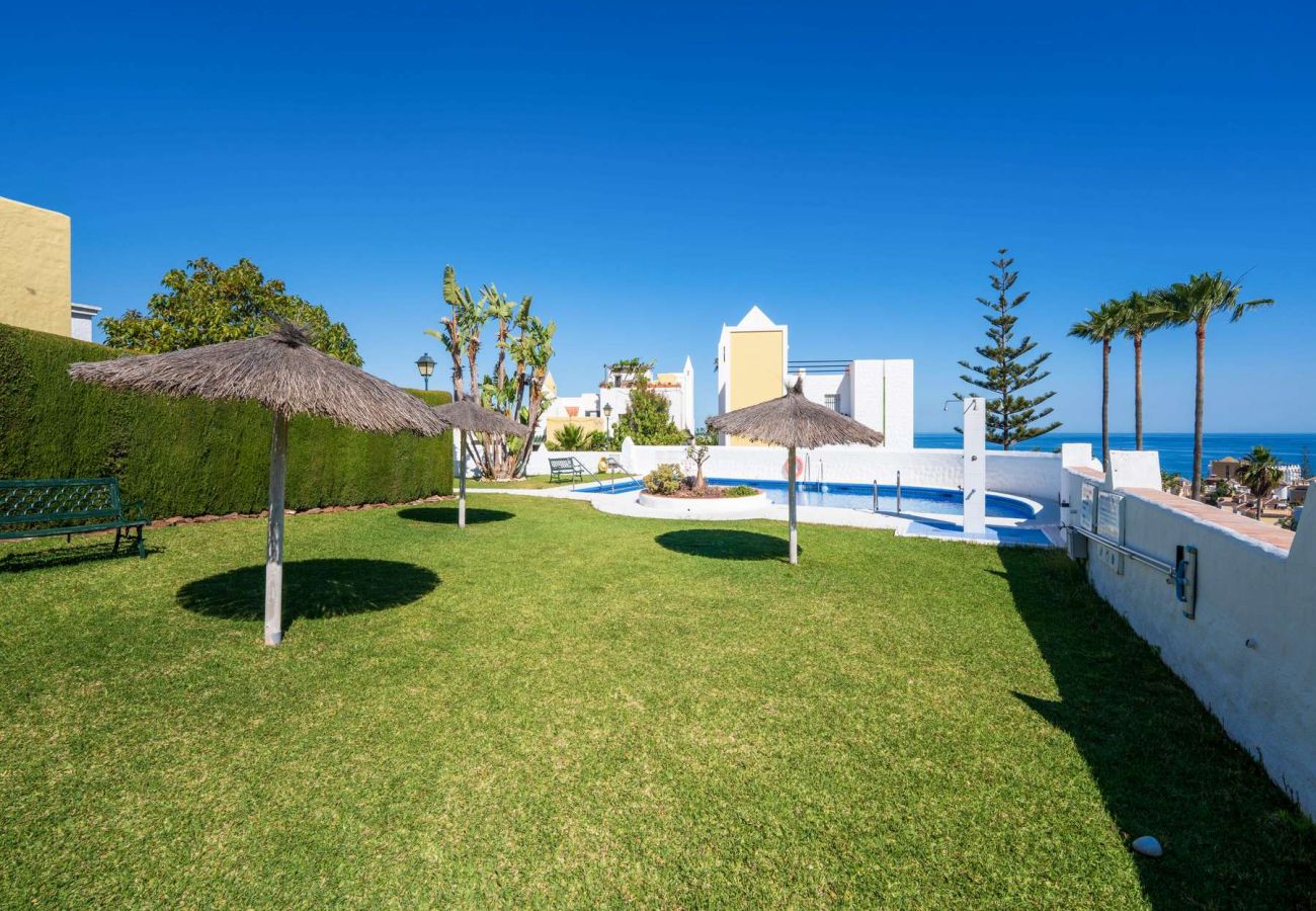 Rijhuis in Nerja - Casablanca 9: Duplex met terrassen op meerdere niveaus, zeezicht en zonsondergang