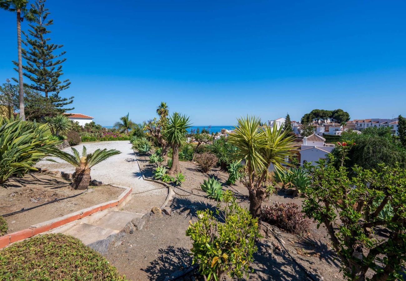 Rijhuis in Nerja - Casablanca 9: Duplex met terrassen op meerdere niveaus, zeezicht en zonsondergang
