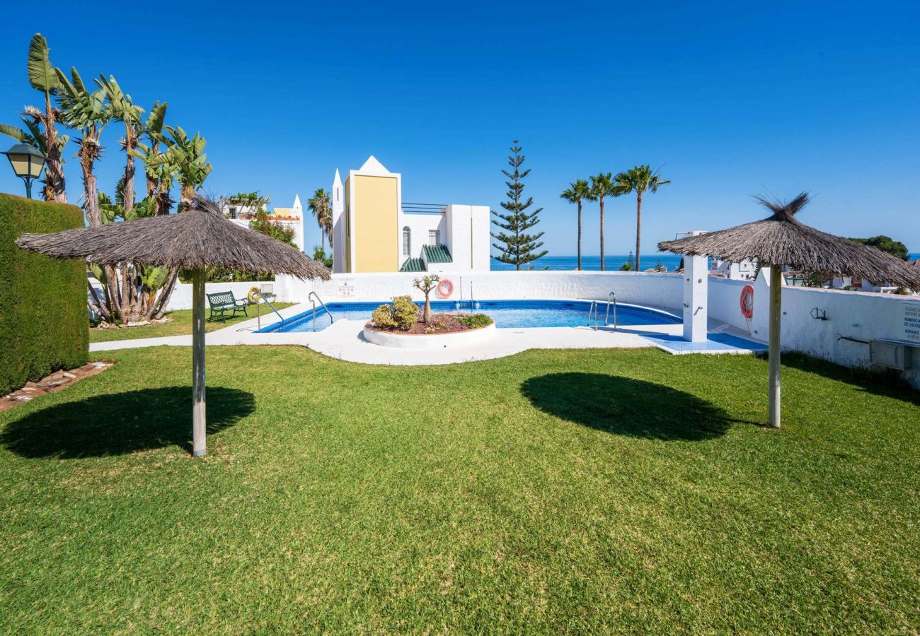 Rijhuis in Nerja - Casablanca 9: Duplex met terrassen op meerdere niveaus, zeezicht en zonsondergang