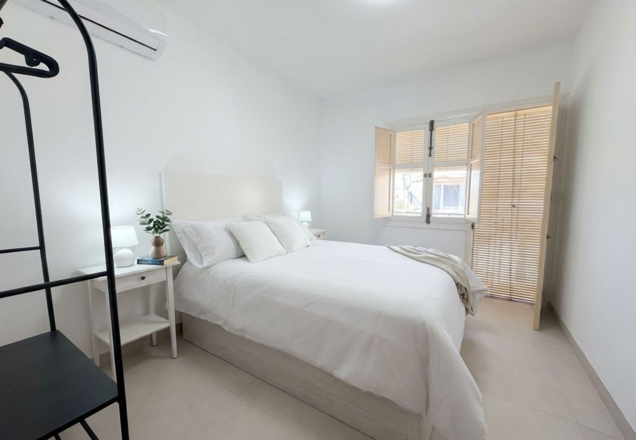 Rijhuis in Nerja - Casa Chica: Vakantiehuis met dakterras in Calle Cristo, Nerja