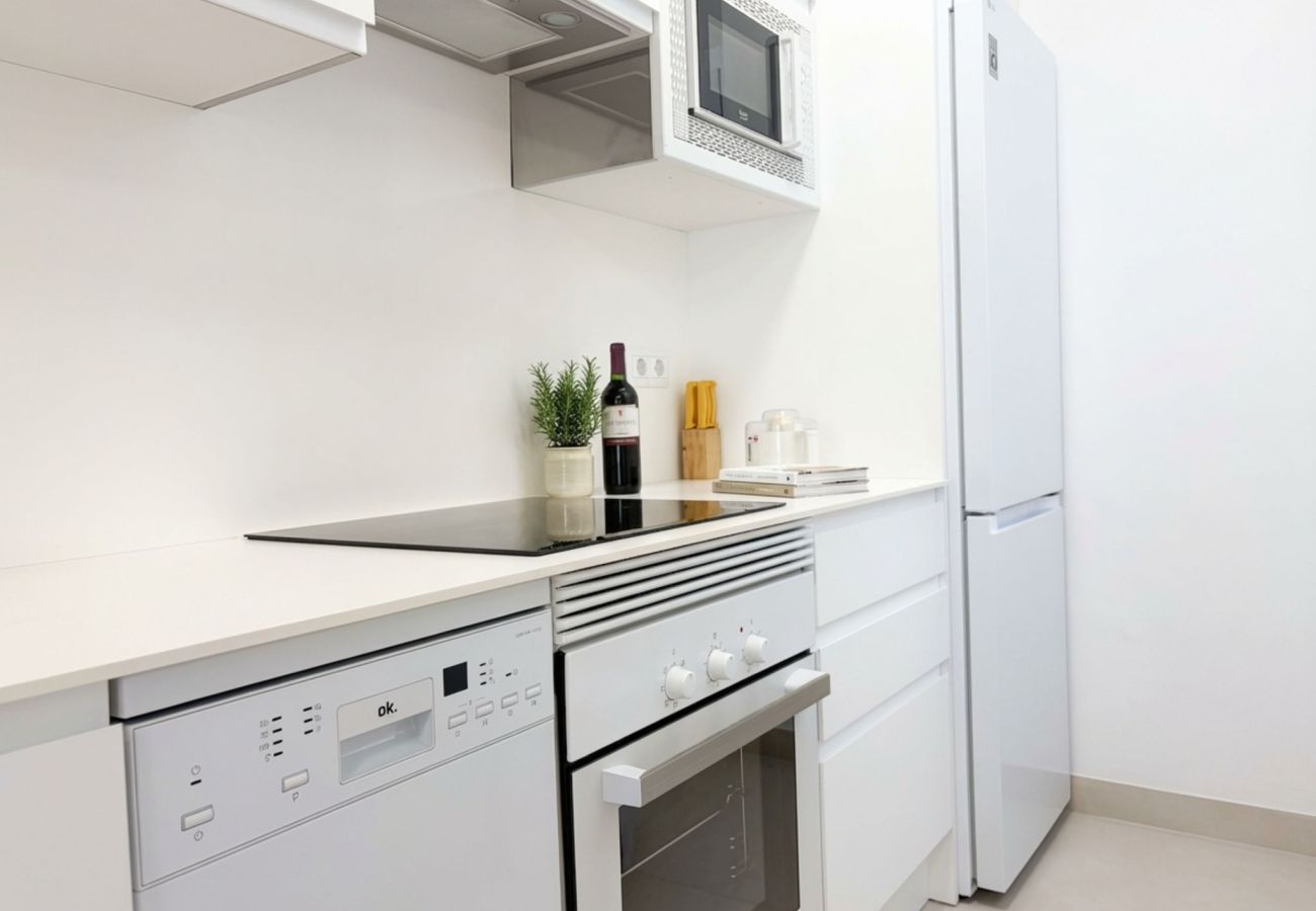 Rijhuis in Nerja - Casa Chica: Vakantiehuis met dakterras in Calle Cristo, Nerja