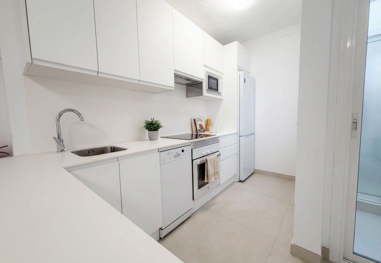 Rijhuis in Nerja - Casa Chica: Vakantiehuis met dakterras in Calle Cristo, Nerja