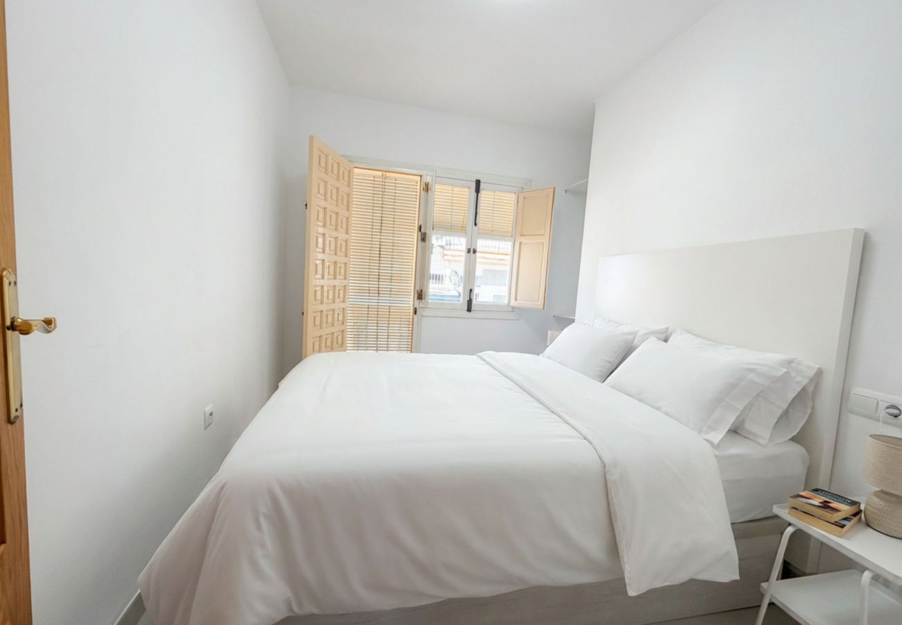 Rijhuis in Nerja - Casa Chica: Vakantiehuis met dakterras in Calle Cristo, Nerja