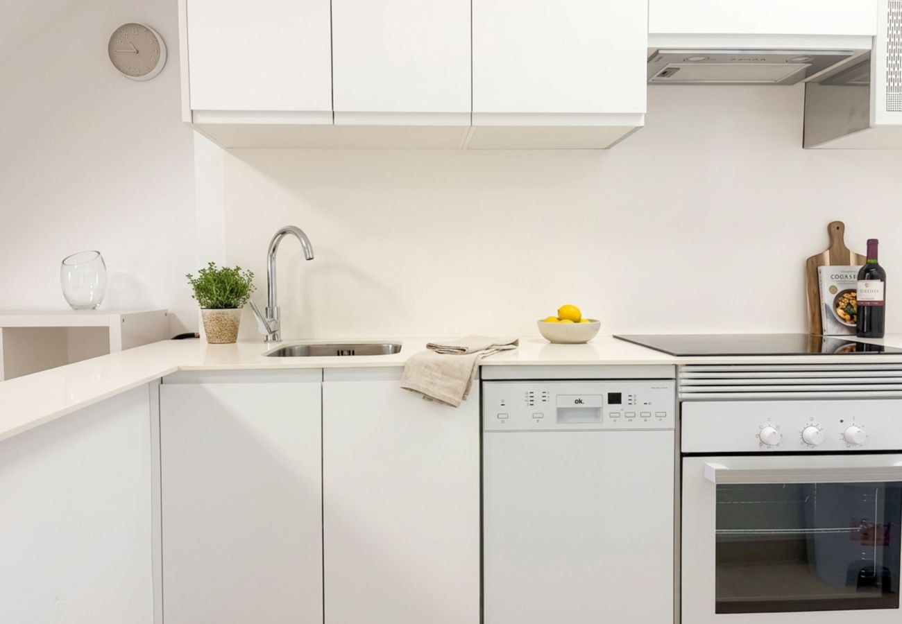 Rijhuis in Nerja - Casa Chica: Vakantiehuis met dakterras in Calle Cristo, Nerja