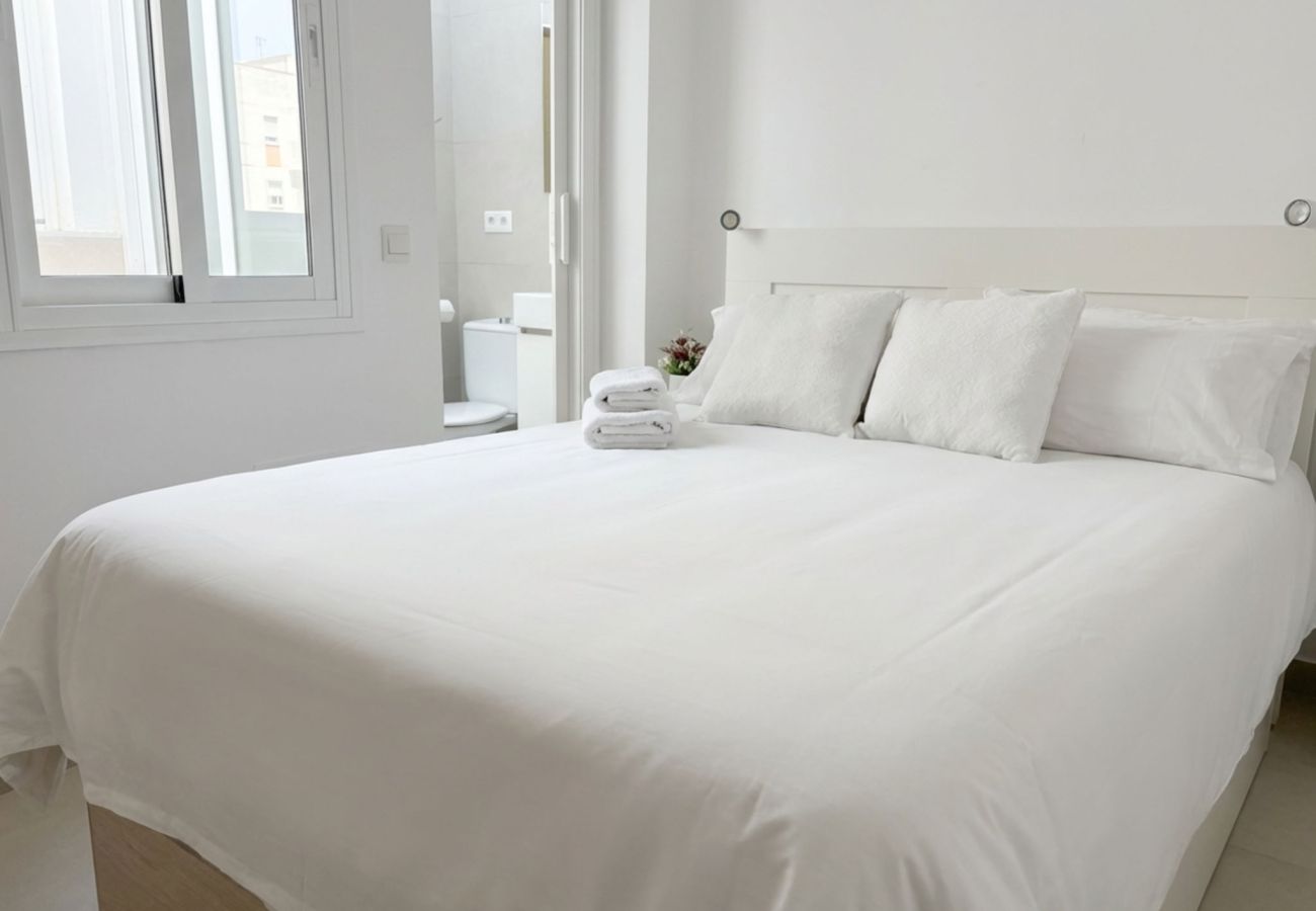 Rijhuis in Nerja - Casa Chica: Vakantiehuis met dakterras in Calle Cristo, Nerja