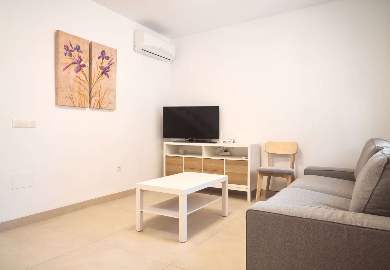 Rijhuis in Nerja - Casa Chica: Vakantiehuis met dakterras in Calle Cristo, Nerja