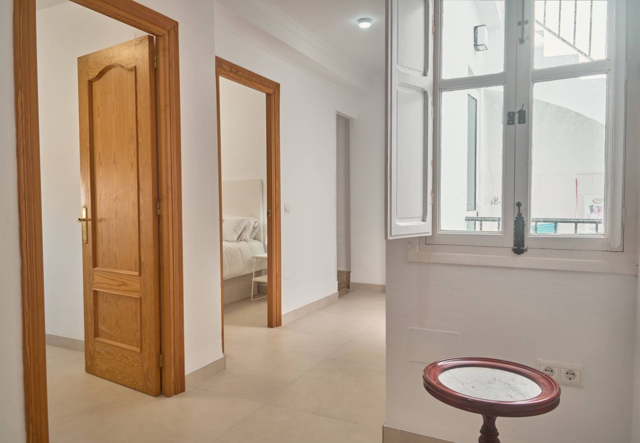Rijhuis in Nerja - Casa Chica: Vakantiehuis met dakterras in Calle Cristo, Nerja