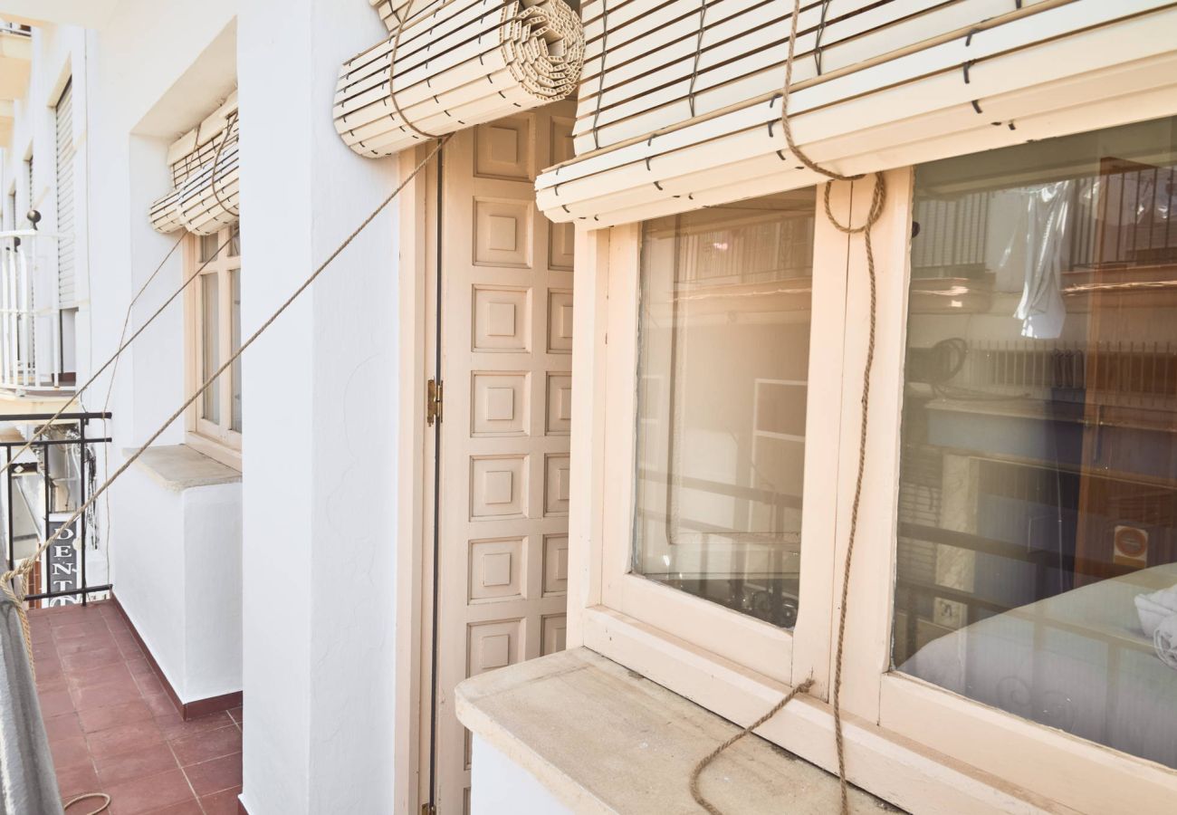Rijhuis in Nerja - Casa Chica: Vakantiehuis met dakterras in Calle Cristo, Nerja