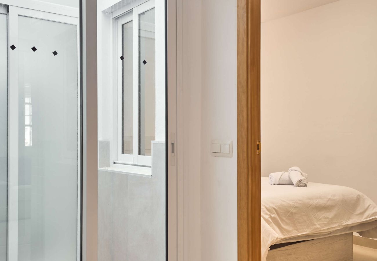 Rijhuis in Nerja - Casa Chica: Vakantiehuis met dakterras in Calle Cristo, Nerja