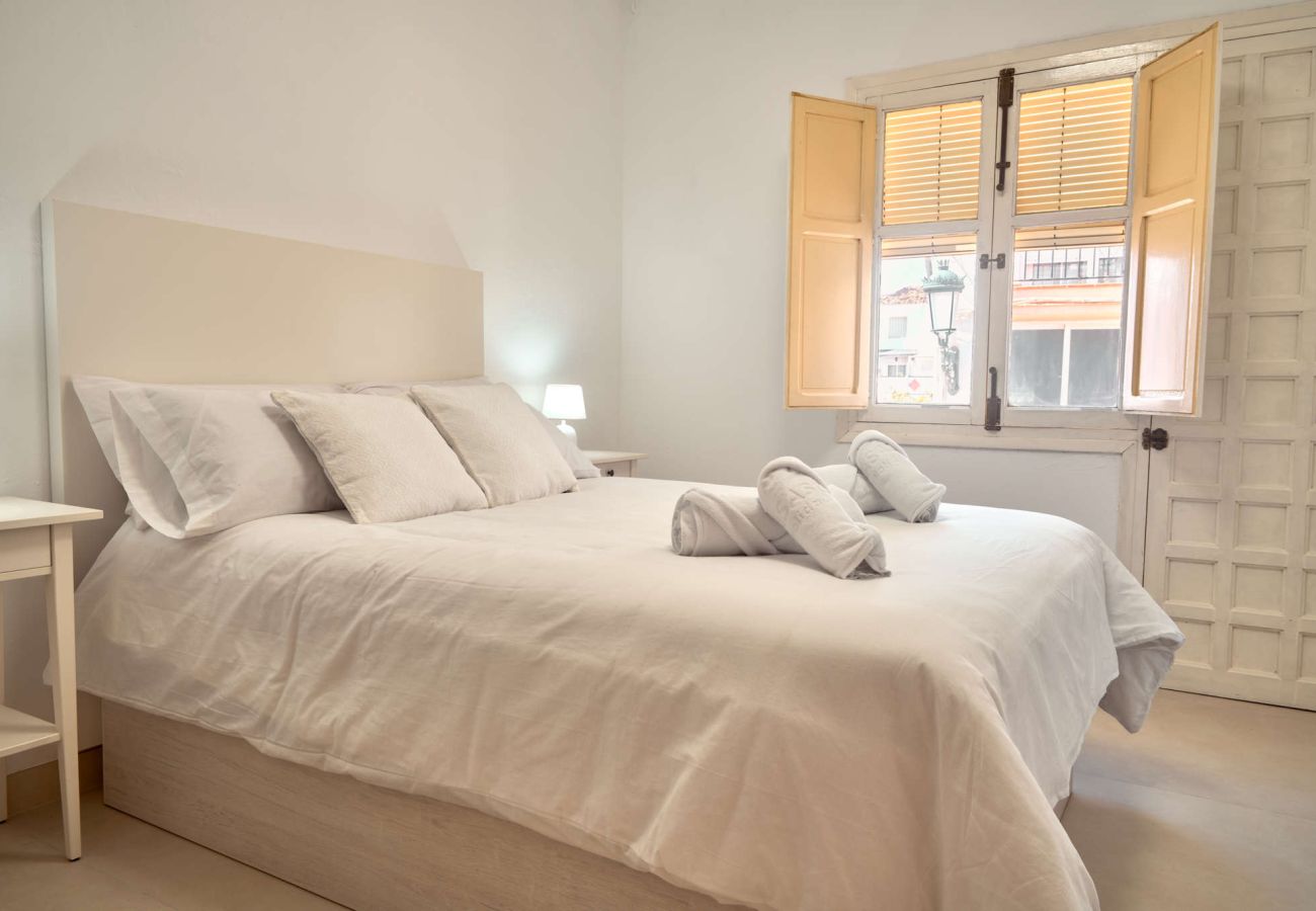 Rijhuis in Nerja - Casa Chica: Vakantiehuis met dakterras in Calle Cristo, Nerja