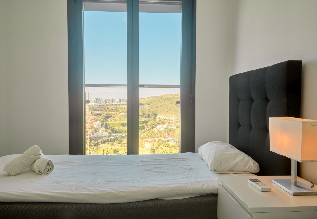 Appartement in Nerja - Penthouse Balcón del Mar D4: 3 Terrassen & Verwarmd Zwembad