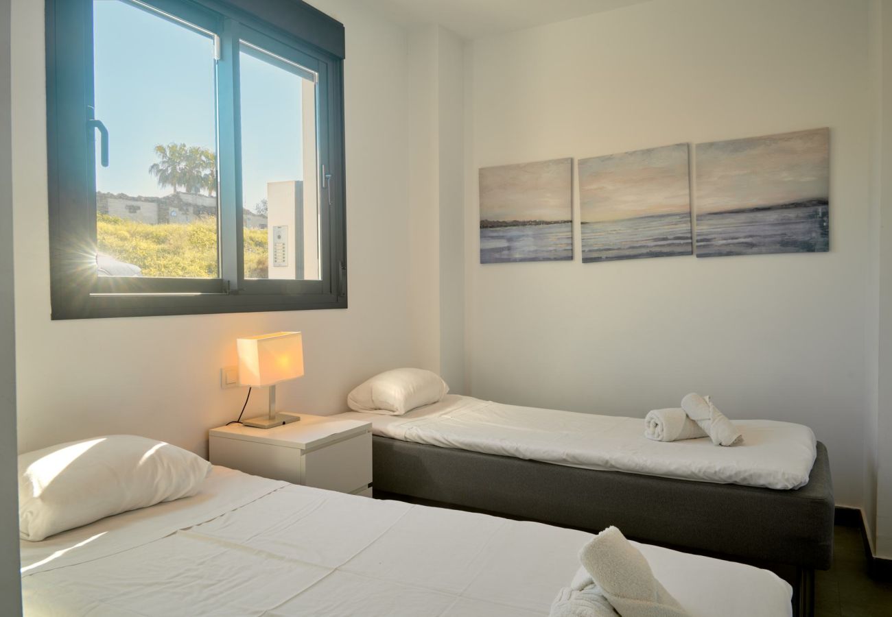 Appartement in Nerja - Penthouse Balcón del Mar D4: 3 Terrassen & Verwarmd Zwembad