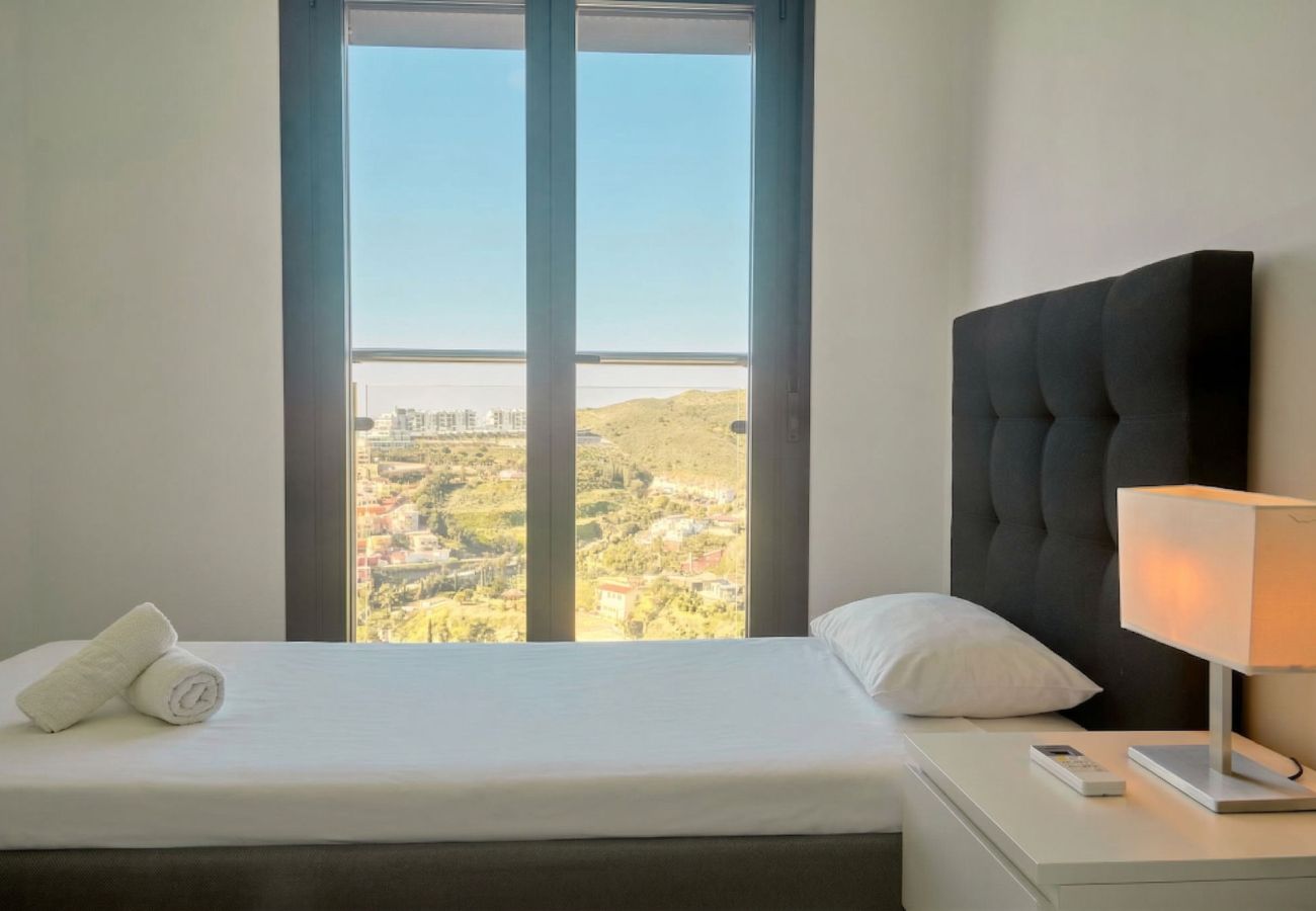 Appartement in Nerja - Penthouse Balcon del Mar D4: 3 Terrassen & Verwarmd Zwembad