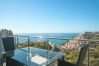 Appartement in Nerja - Penthouse Balcon del Mar D4: 3 Terrassen & Verwarmd Zwembad