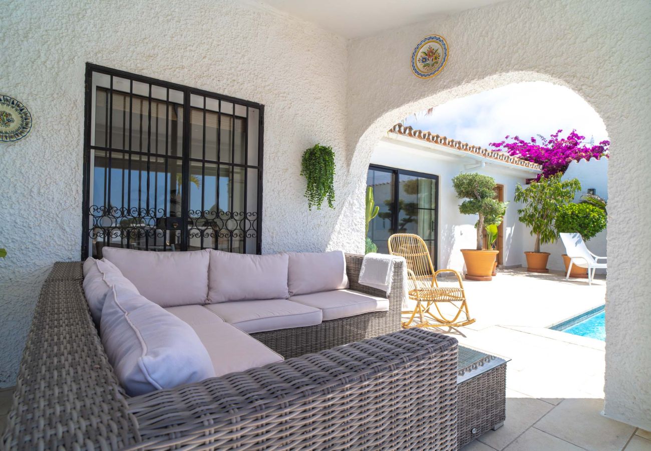 Villa in Nerja - Villa La Casita: Villa met privézwembad in Fuente del Badén, Nerja