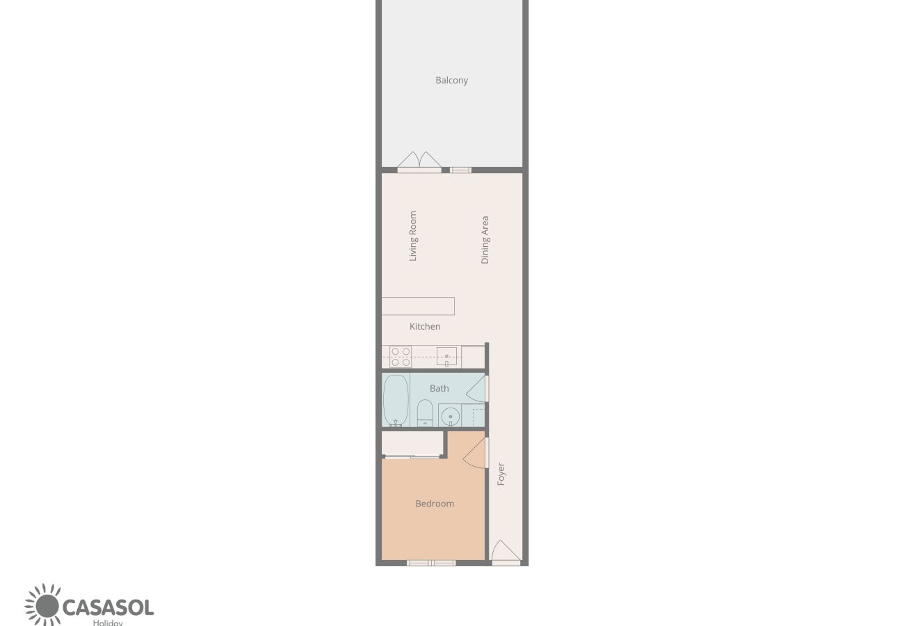 Appartement in Nerja - Appartement Casa Sofia in Capistrano Village Nerja