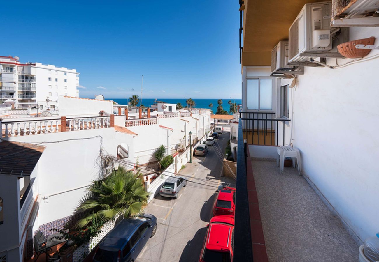 Appartement in Nerja - Albaida II 2B: Appartement op het Zuiden met Zeezicht, Playa Torrecilla Nerja