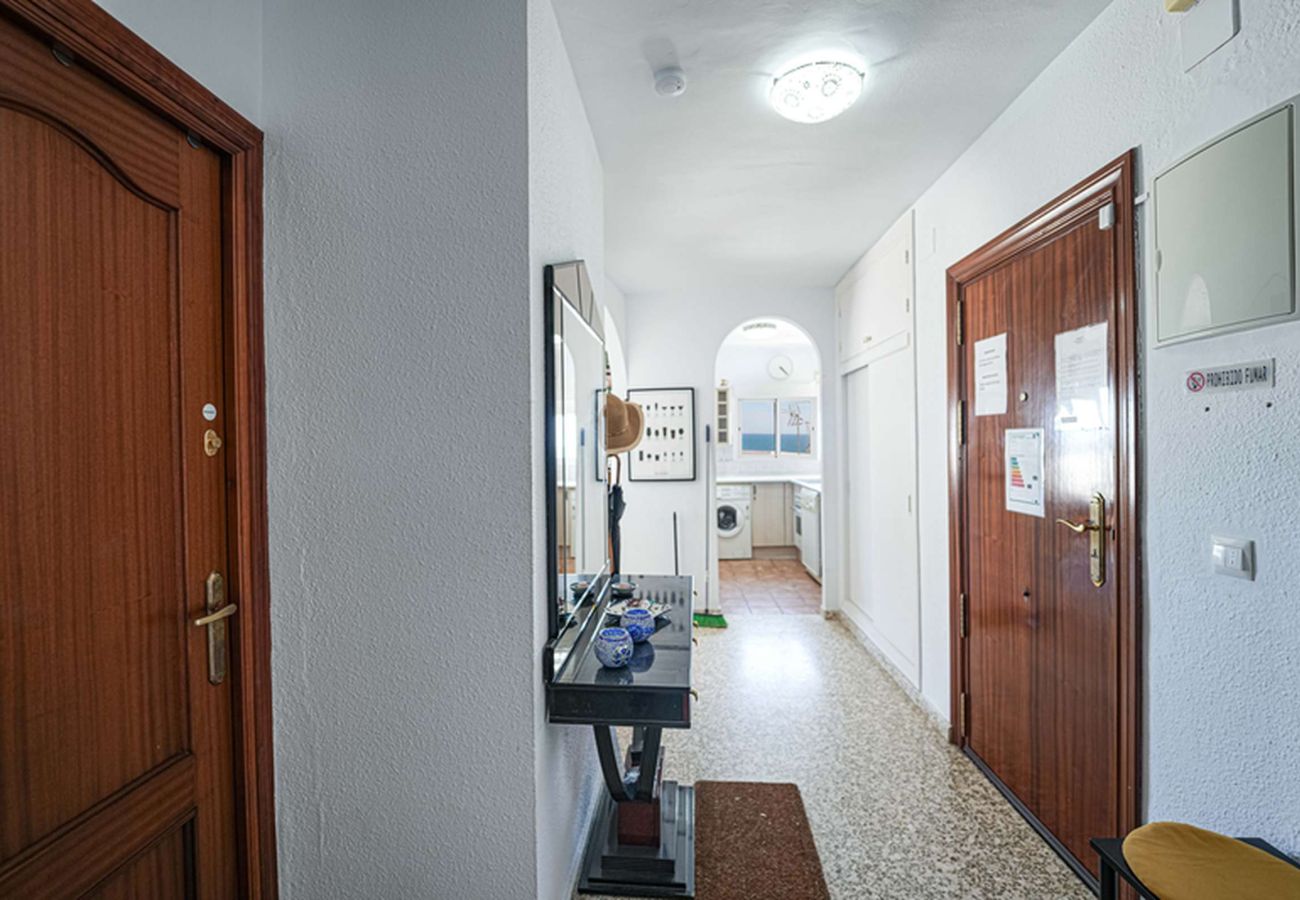 Appartement in Nerja - Albaida II 2B: Appartement op het Zuiden met Zeezicht, Playa Torrecilla Nerja