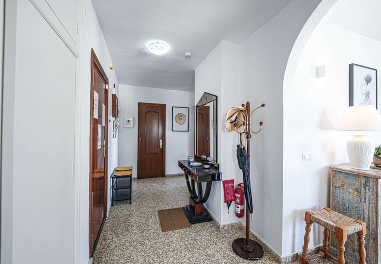 Appartement in Nerja - Albaida II 2B: Appartement op het Zuiden met Zeezicht, Playa Torrecilla Nerja