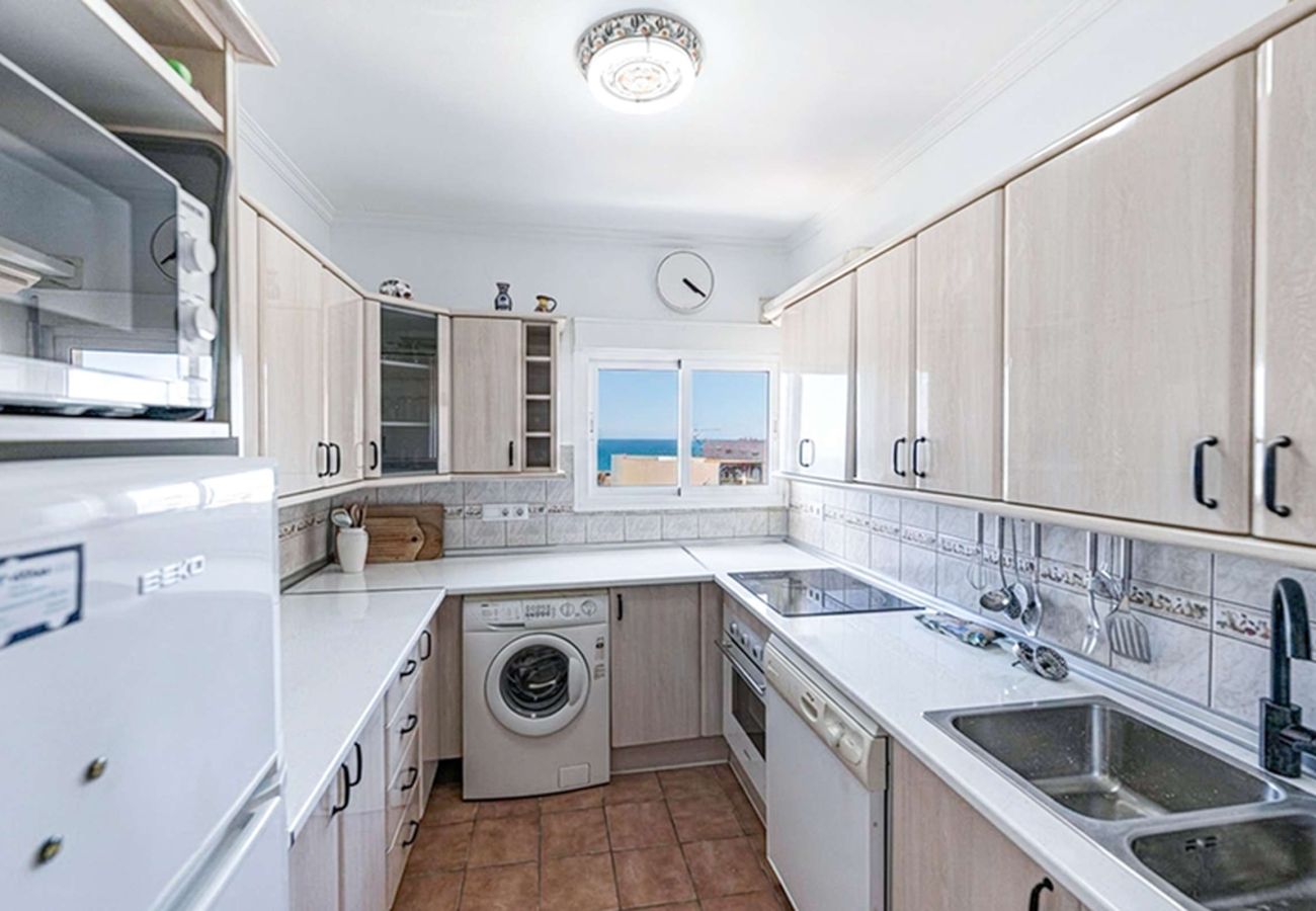 Appartement in Nerja - Albaida II 2B: Appartement op het Zuiden met Zeezicht, Playa Torrecilla Nerja