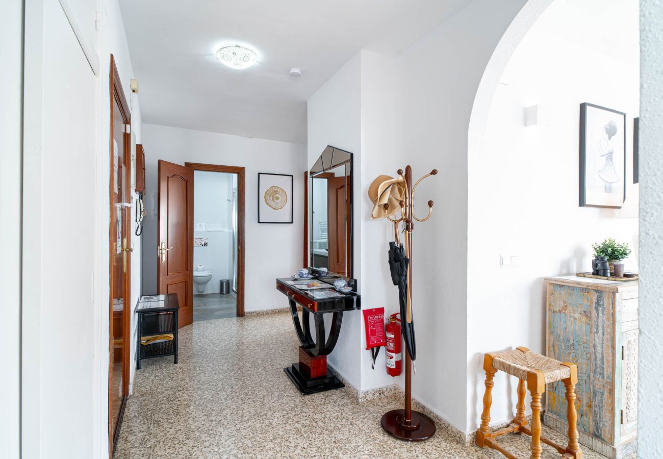Appartement in Nerja - Albaida II 2B: Appartement op het Zuiden met Zeezicht, Playa Torrecilla Nerja