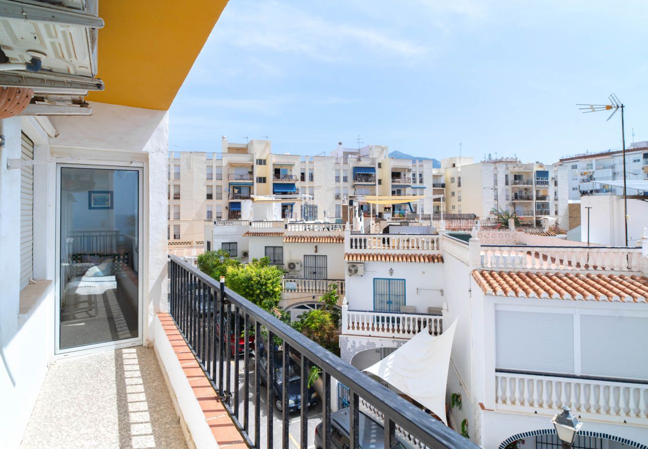 Appartement in Nerja - Albaida II 2B: Appartement op het Zuiden met Zeezicht, Playa Torrecilla Nerja