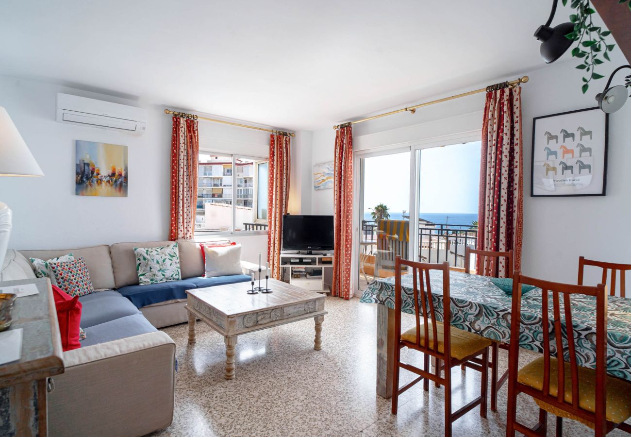 Appartement in Nerja - Albaida II 2B: Appartement op het Zuiden met Zeezicht, Playa Torrecilla Nerja