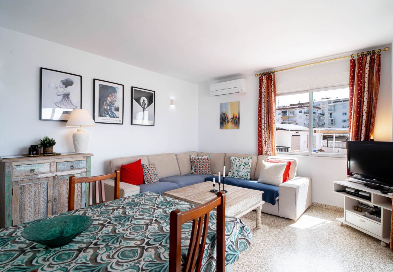 Appartement in Nerja - Albaida II 2B: Appartement op het Zuiden met Zeezicht, Playa Torrecilla Nerja
